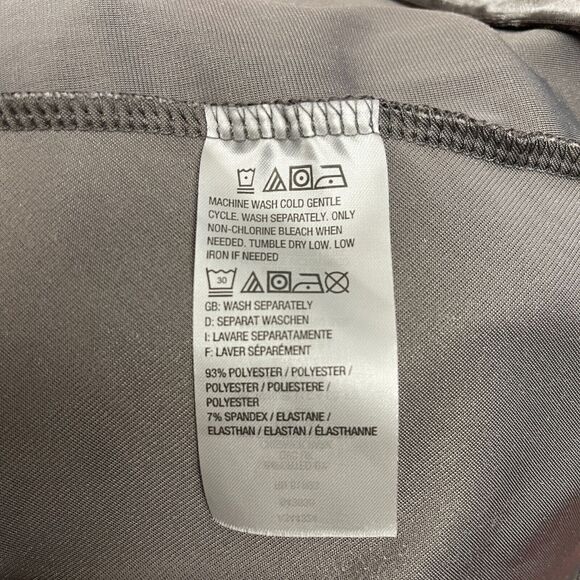 Isaac Mizrahi Live QVC Women's Mock Turtleneck Top Small Gray Long Sleeve - Picture 8 of 9